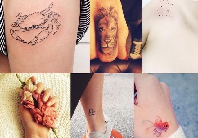 Las mejores ideas de tatuajes según tu signo astrológico